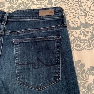 AG, high rise Stevie Ankle jeans, size 30R